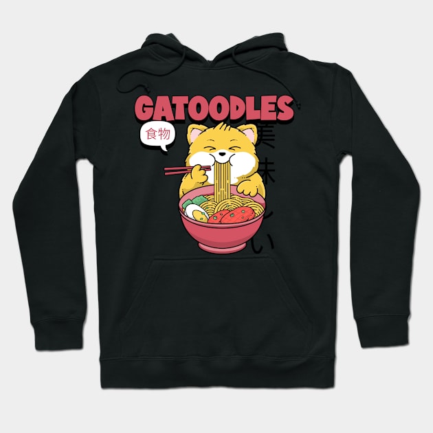 catoodles Hoodie by Biddie Gander Designs